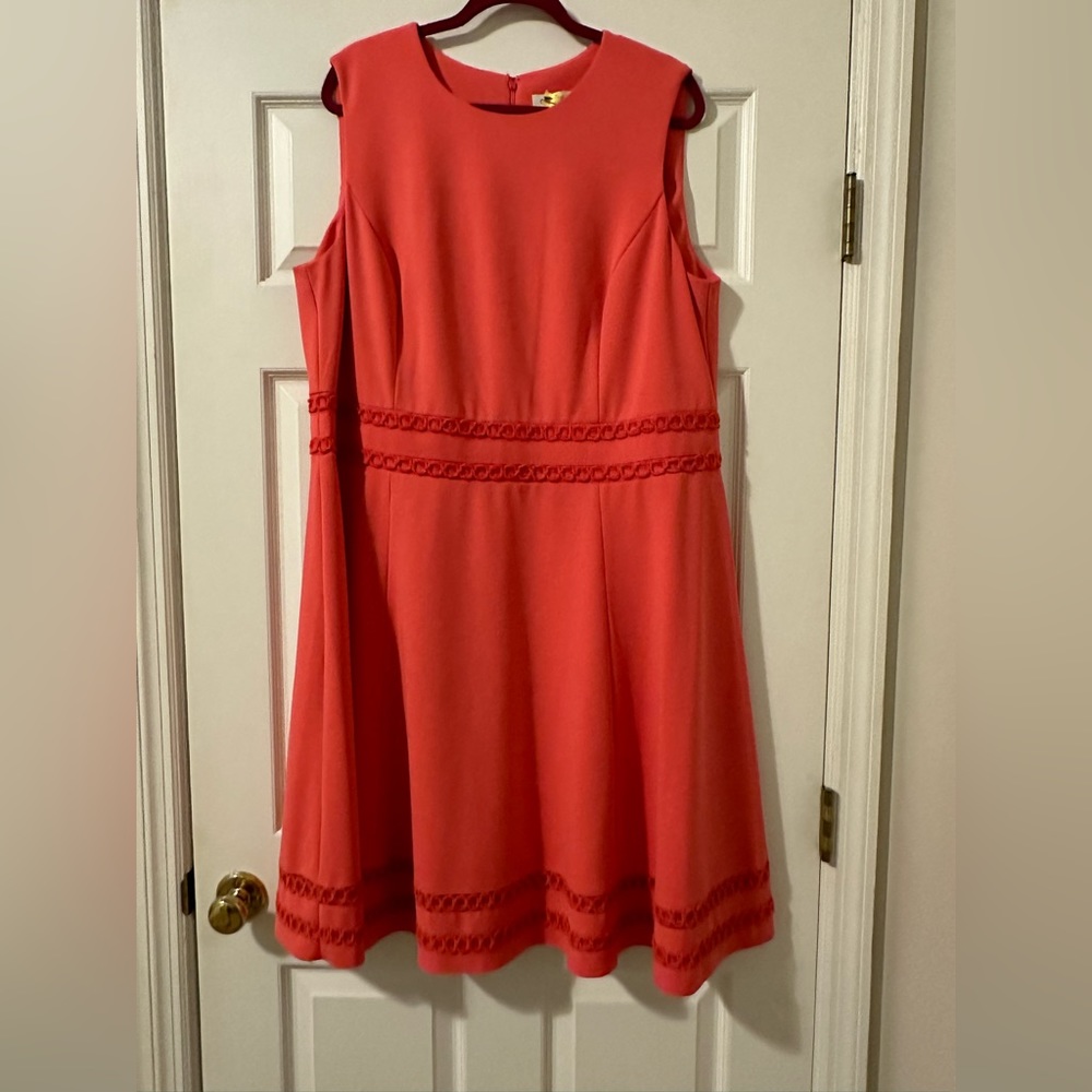 Calvin Klein Fit and Flair Dress 20W Freshly Dry Cleaned